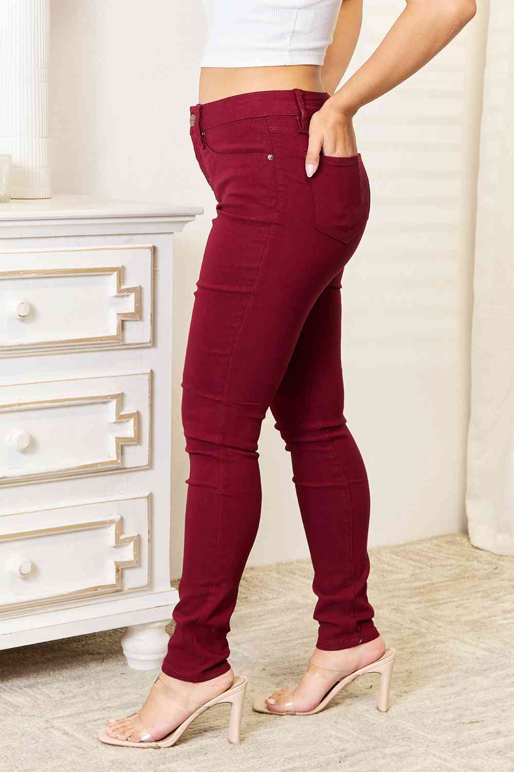 YMI Jeanswear Skinny Jeans with Pockets - G Marie's Boutique 