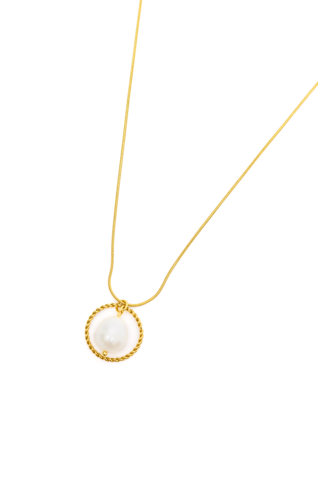 Center of the World Pearl Pendant Necklace - G Marie's Boutique 