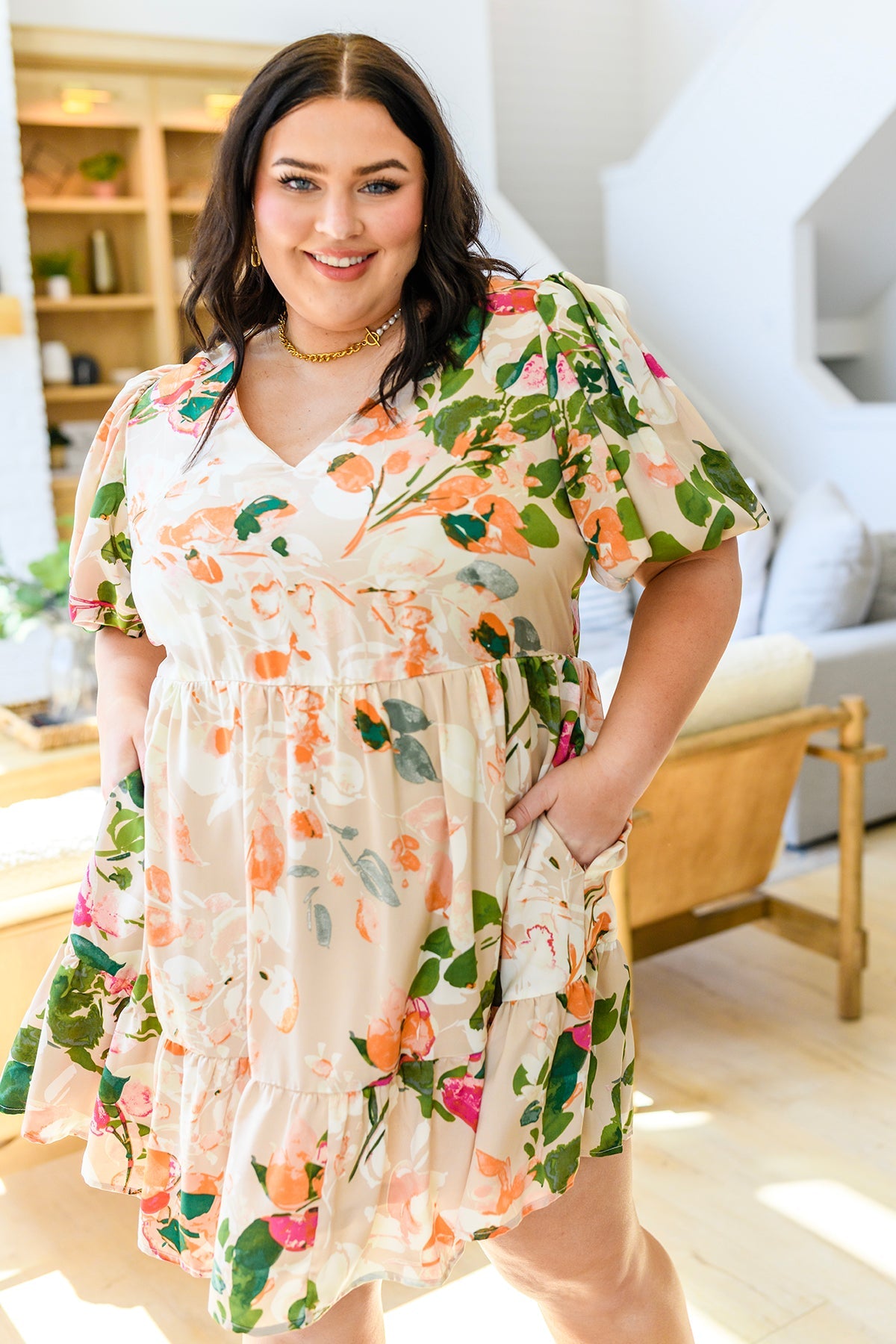 Delightful Surprise Floral Dress - G Marie's Boutique 