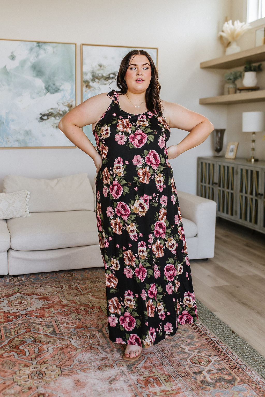 Fortuitous in Floral Maxi Dress - G Marie's Boutique 