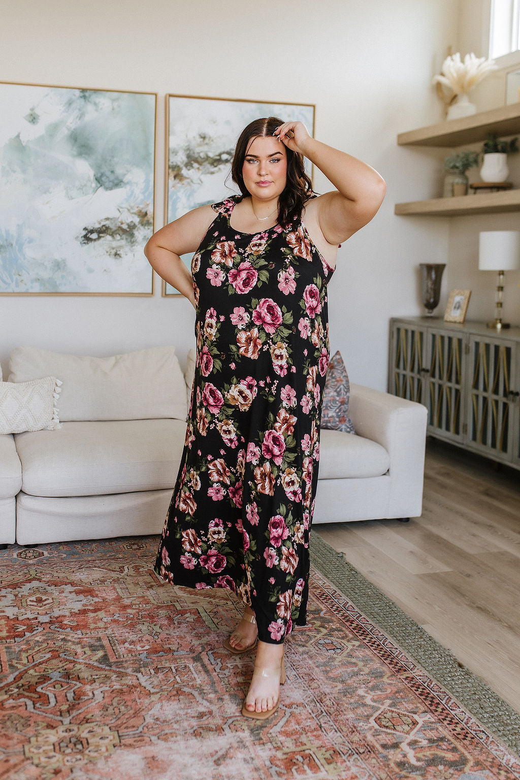 Fortuitous in Floral Maxi Dress - G Marie's Boutique 