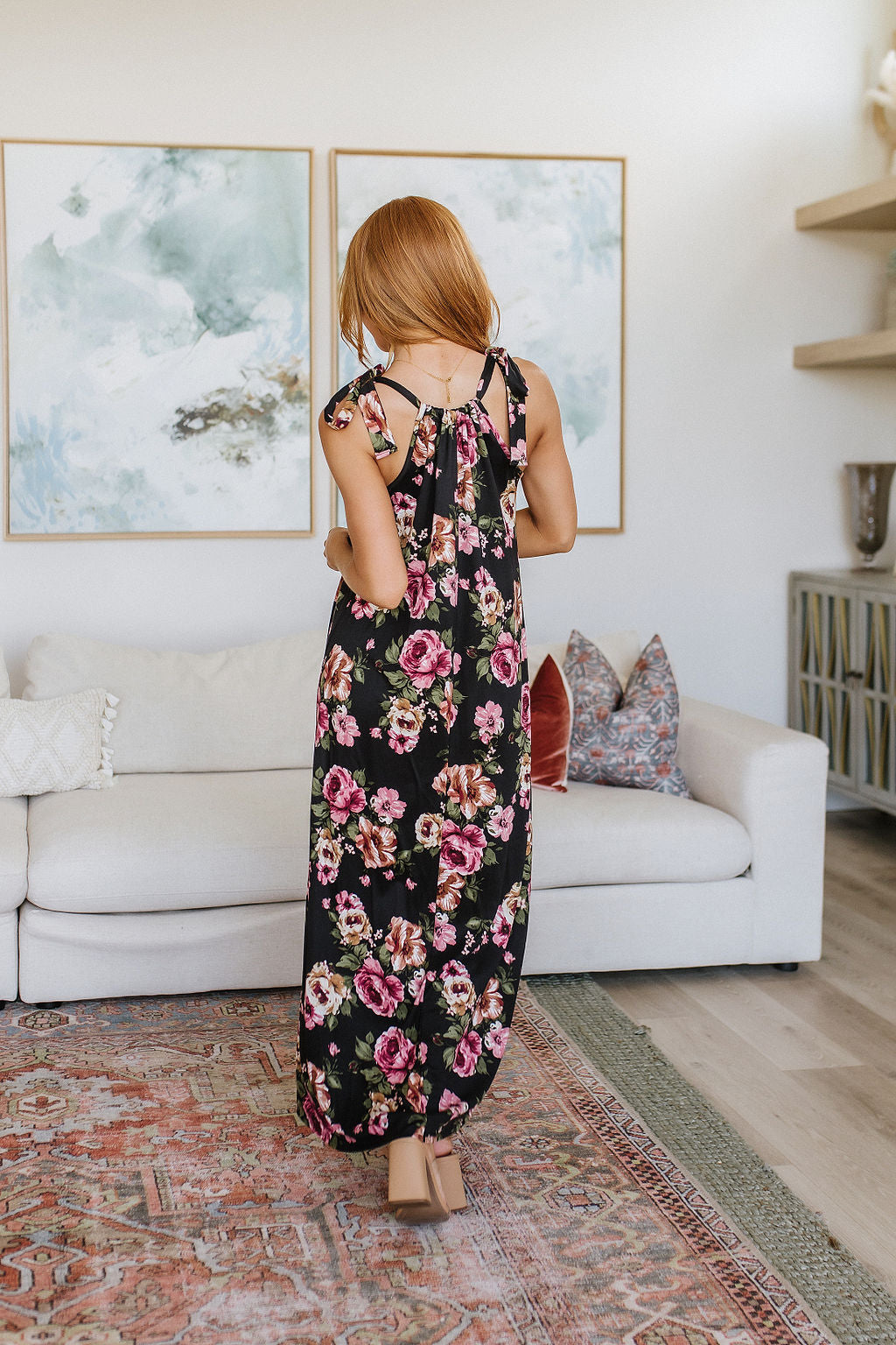 Fortuitous in Floral Maxi Dress - G Marie's Boutique 