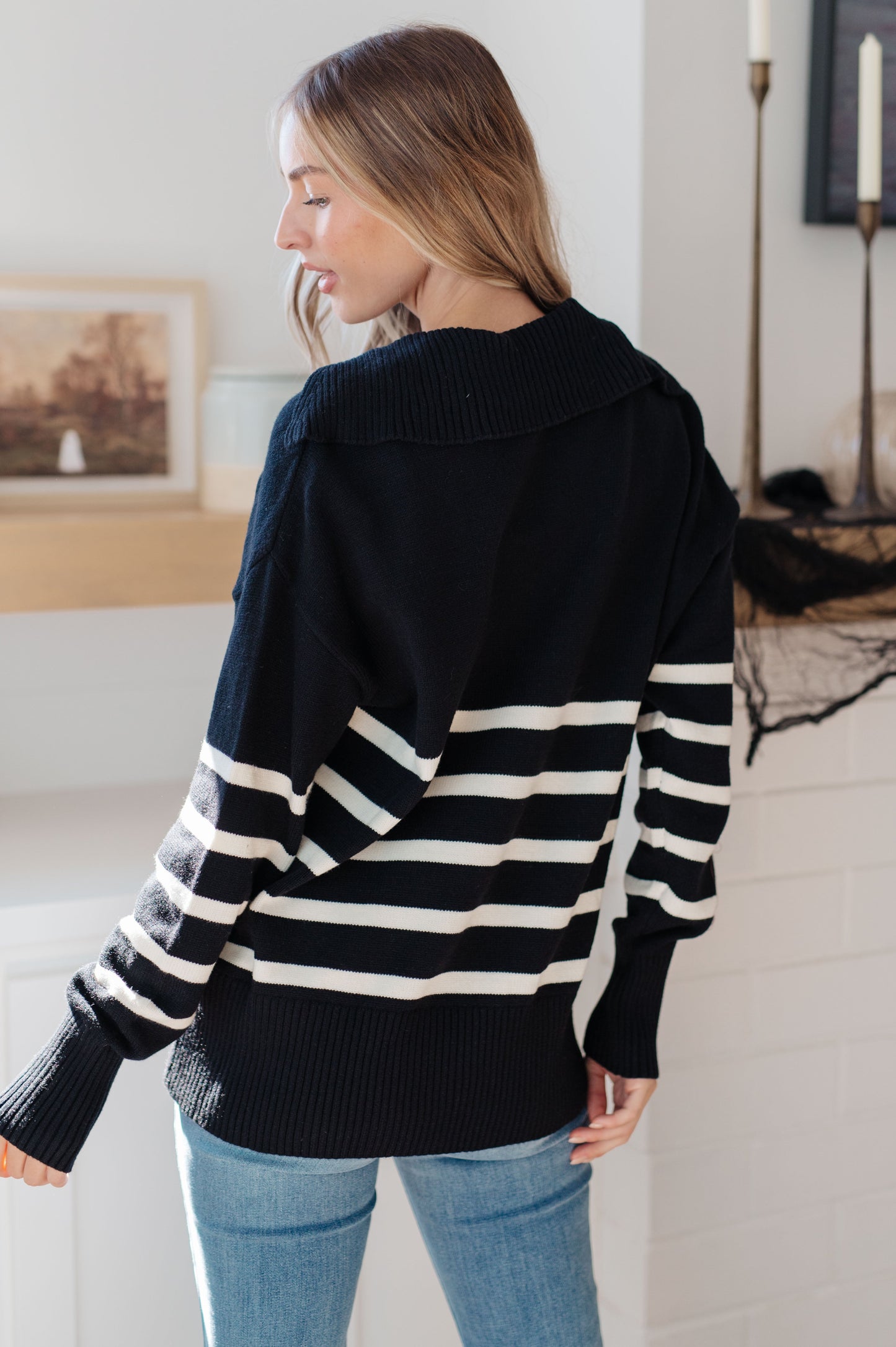 From Here On Out Striped Sweater - G Marie's Boutique 