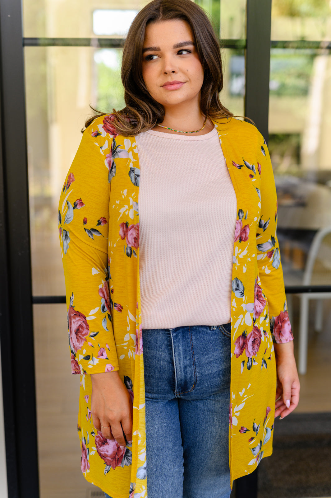 Grow As You Go Floral Cardigan - G Marie's Boutique 