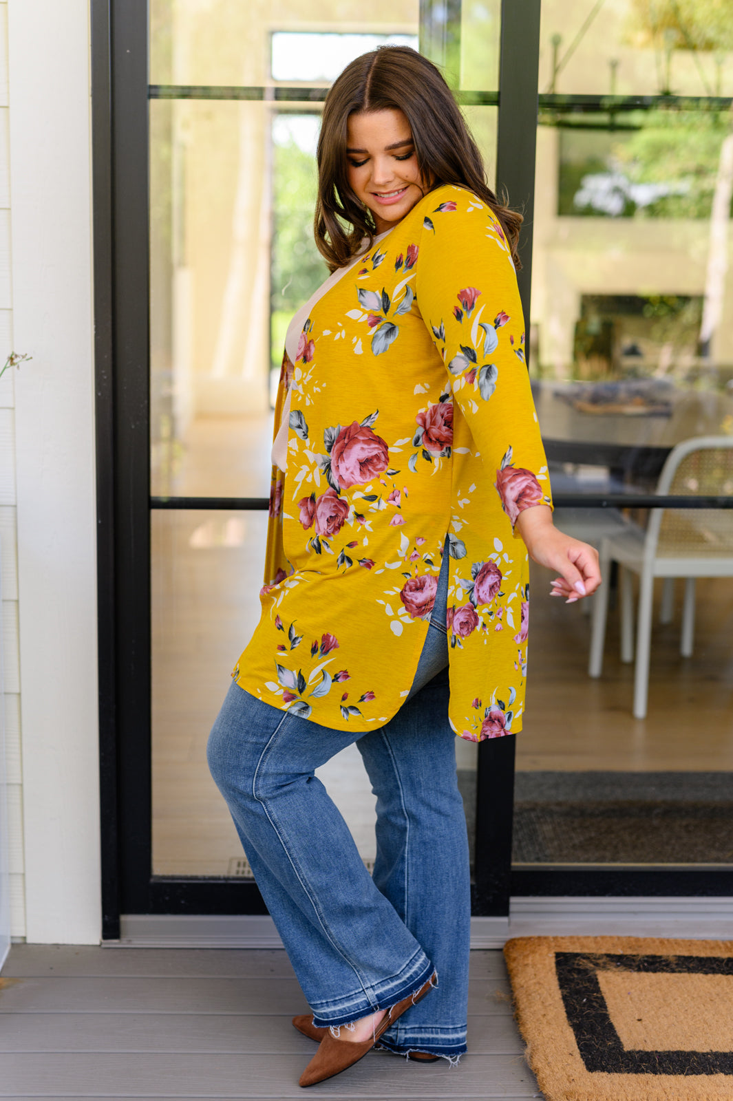 Grow As You Go Floral Cardigan - G Marie's Boutique 