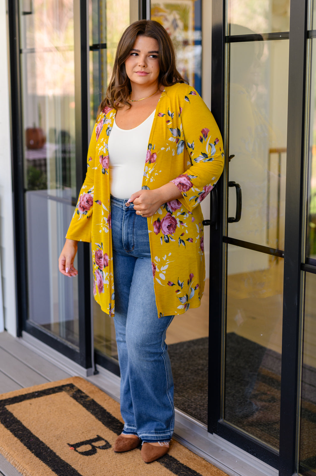 Grow As You Go Floral Cardigan - G Marie's Boutique 