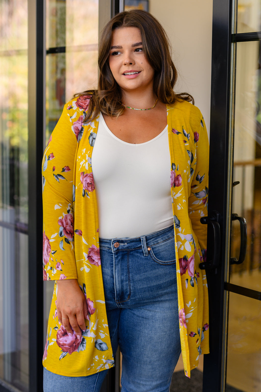 Grow As You Go Floral Cardigan - G Marie's Boutique 