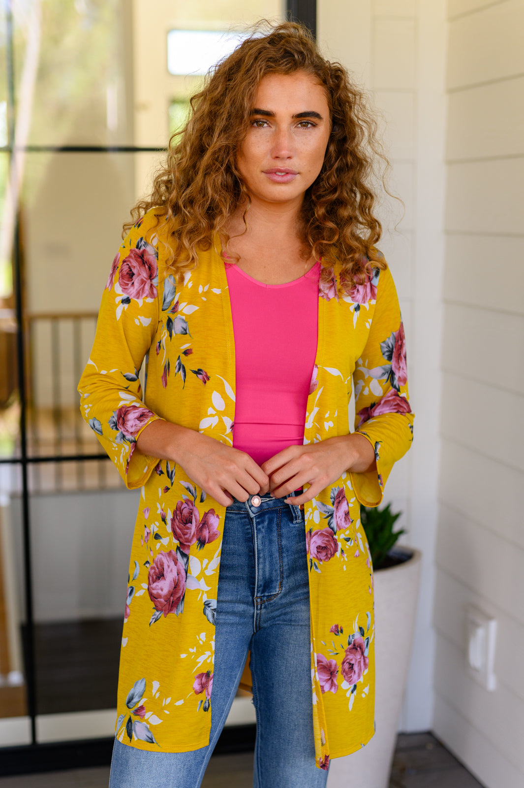 Grow As You Go Floral Cardigan - G Marie's Boutique 