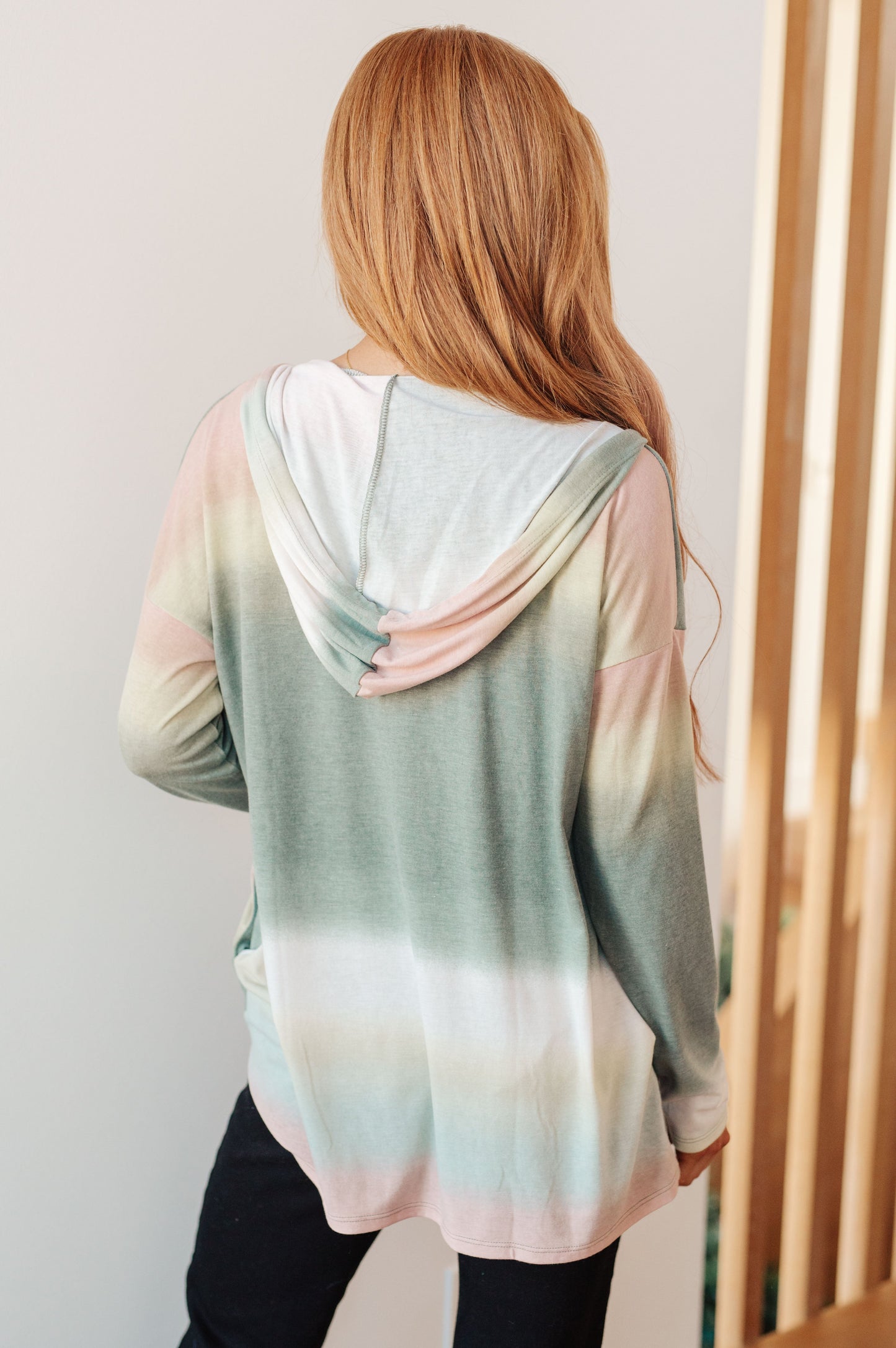 Hazy Horizon Ombre Hoodie - G Marie's Boutique 