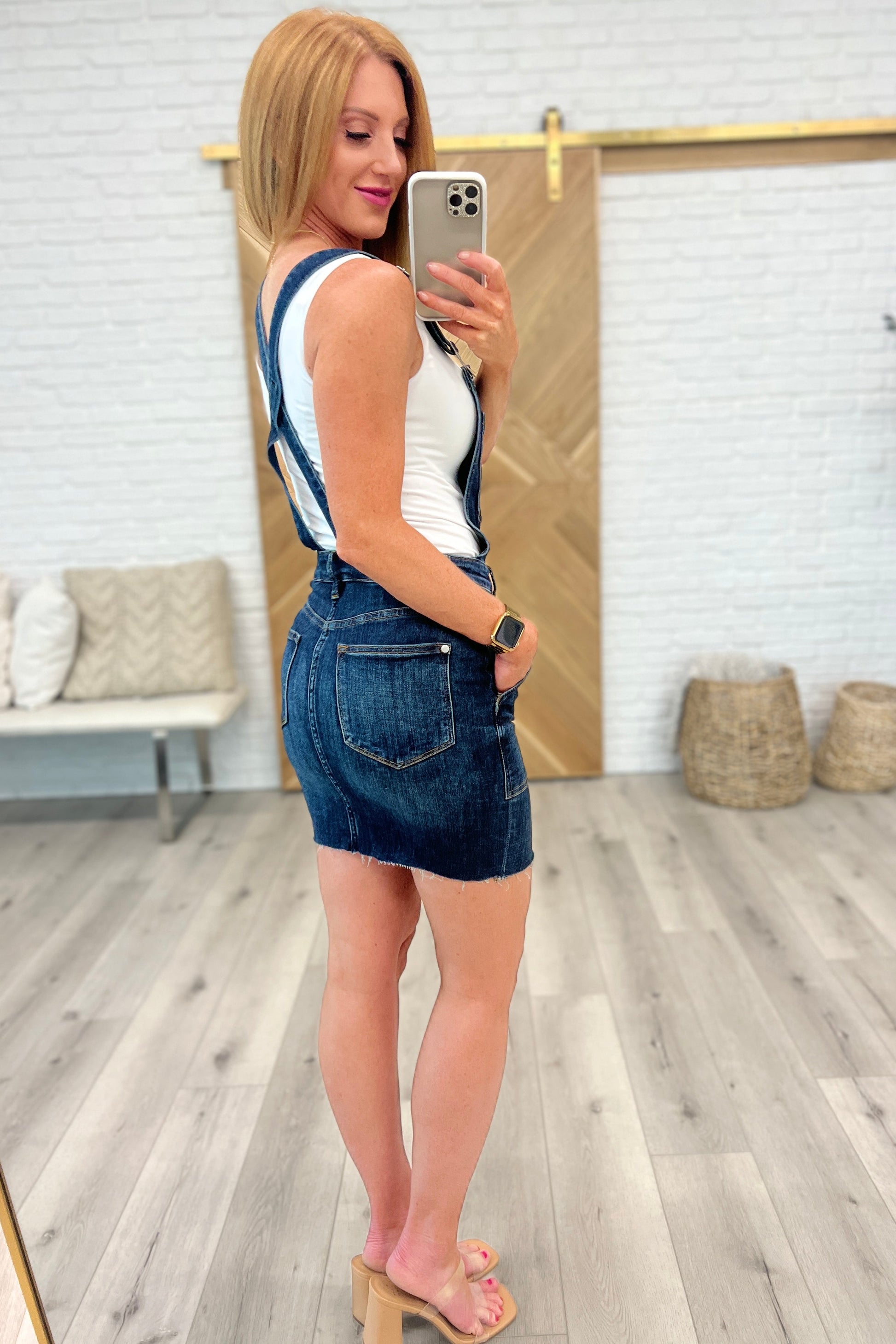 Judy Blue Agnes Denim Overall Dress - G Marie's Boutique 