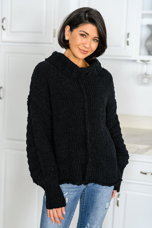 Maureen Long Sleeve Solid Knit Sweater - G Marie's Boutique 