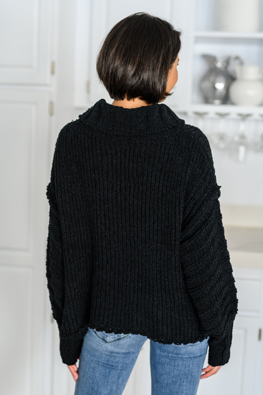 Maureen Long Sleeve Solid Knit Sweater - G Marie's Boutique 