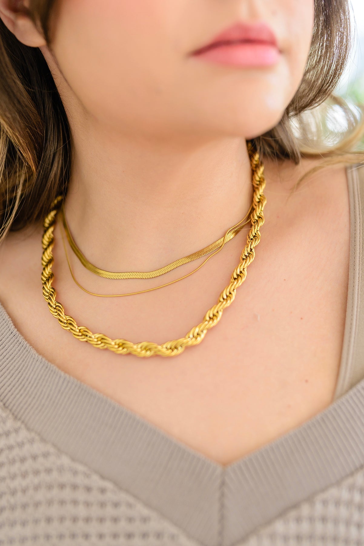 Midas Touch Classic Rope Chain - G Marie's Boutique 