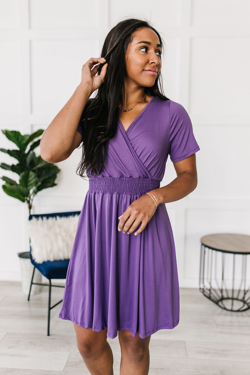 Miss Independent V-Neck Dress - G Marie's Boutique 