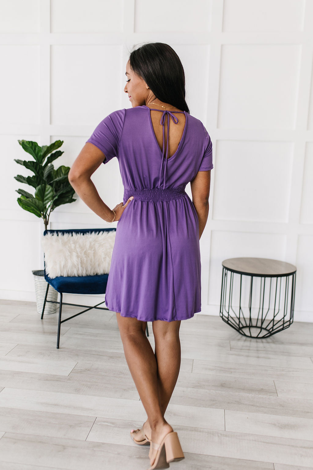 Miss Independent V-Neck Dress - G Marie's Boutique 