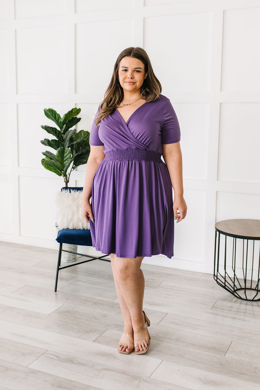 Miss Independent V-Neck Dress - G Marie's Boutique 