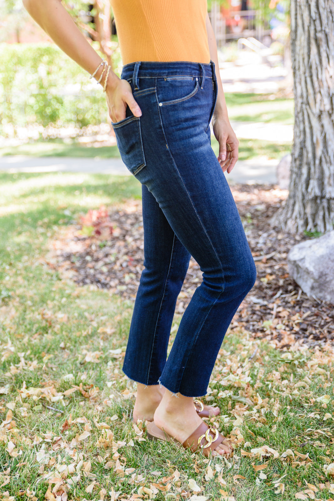 Sofia Dark Wash Jeans - G Marie's Boutique 