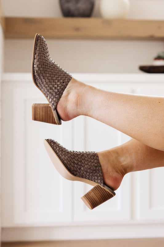 Walk With Me Woven Mules - G Marie's Boutique 