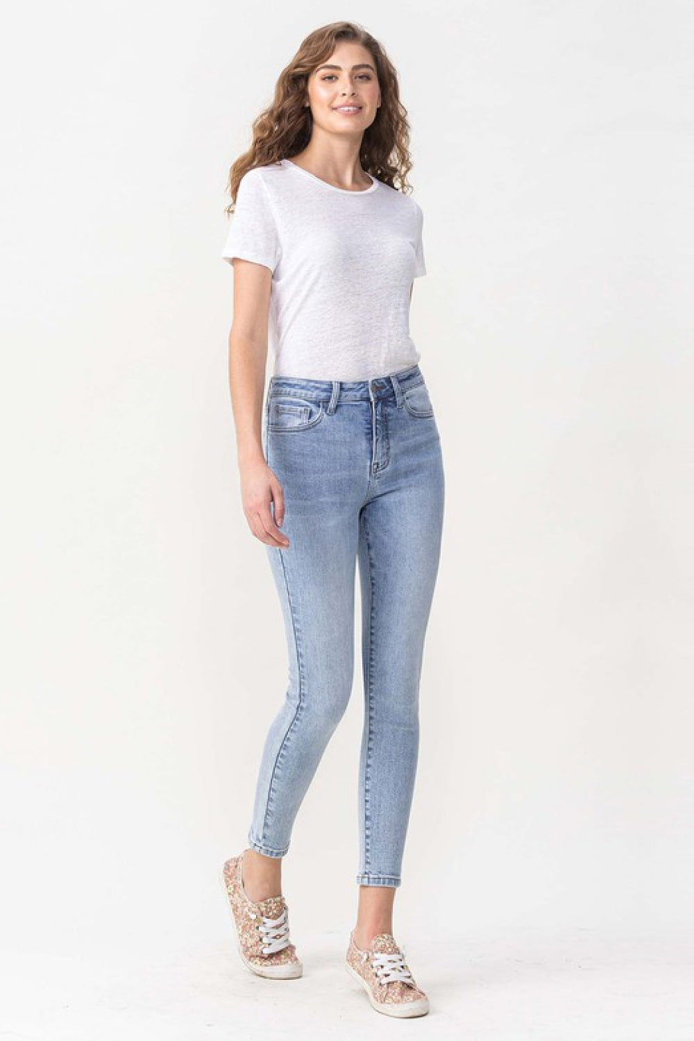 Lovervet Full Size Talia High Rise Crop Skinny Jeans - G Marie's Boutique 